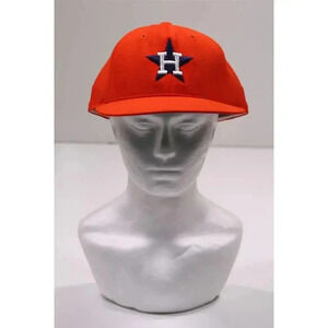 Houston Astros Vintage Orange by Roman Cooperstown Baseball Hat Cap Fitted 7 1/2